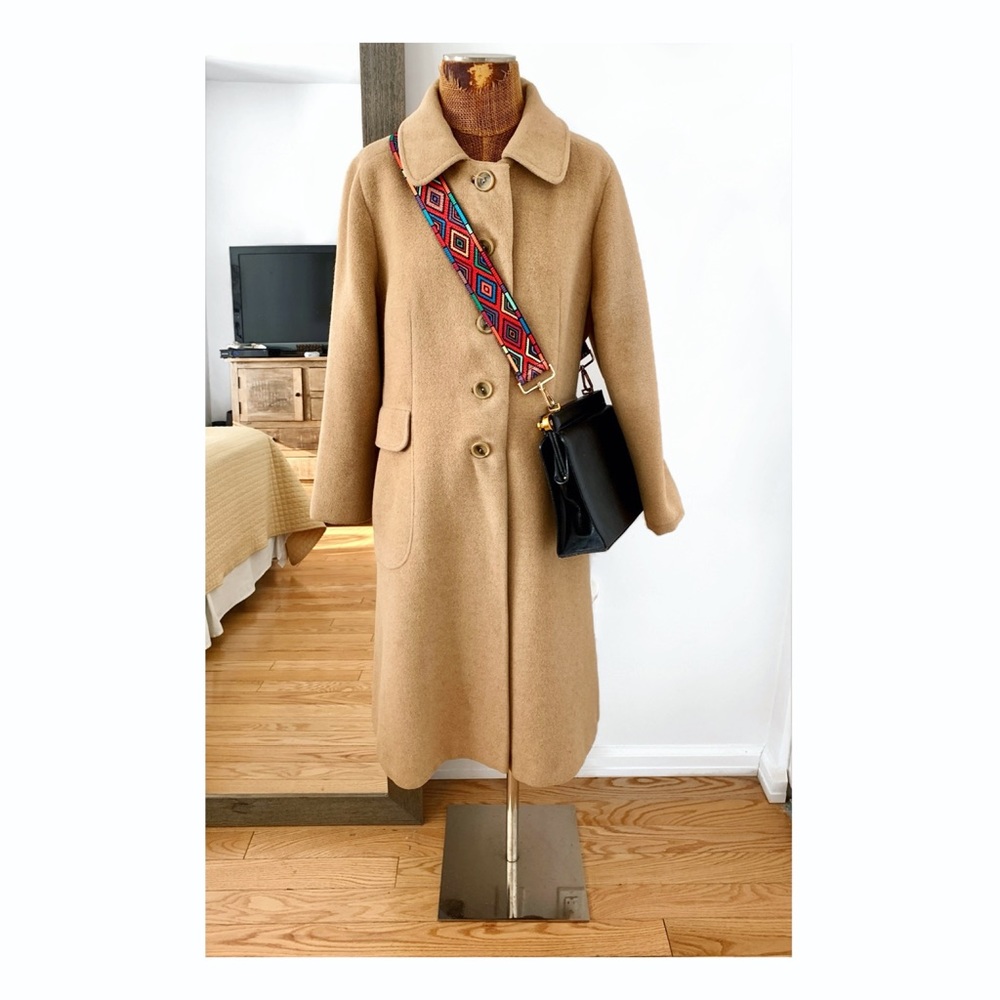 Vintage Ullman 100% Camel Hair Coat.